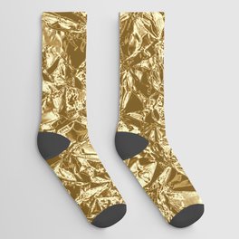 Gold Foil Modern Collection Socks