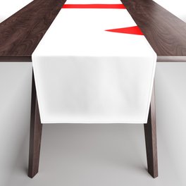 Anchor (Red & White) Table Runner