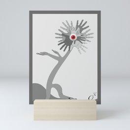 Balance clock Mini Art Print