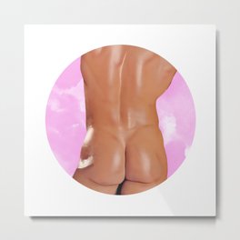 Sexy man ass Metal Print | Male, Gay, Painting, Erotic, Maleart, Gayeroticart, Men, Homoeroticart, Nudity, Nudemen 
