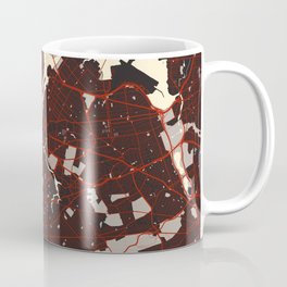 New York City Map of USA - Vector Coffee Mug
