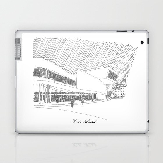 Zaha Hadid Laptop & iPad Skin