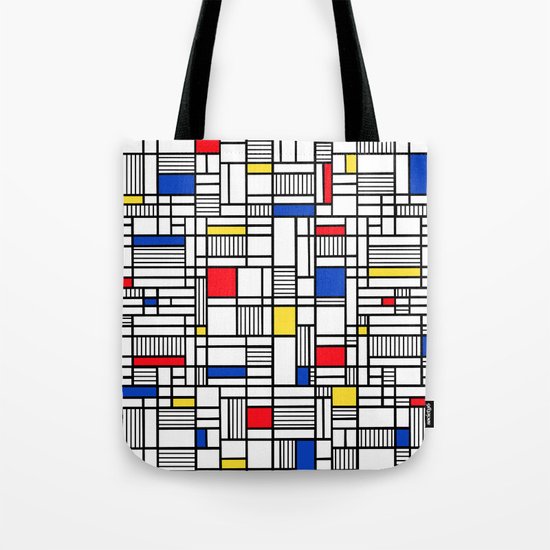 Map Lines Mond Tote Bag
