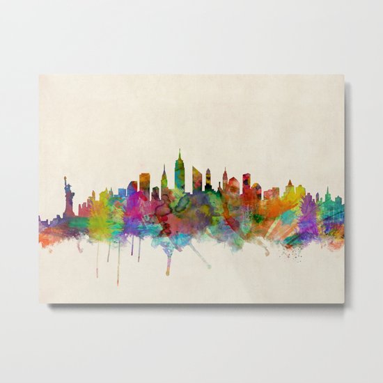 New York City Skyline Metal Print