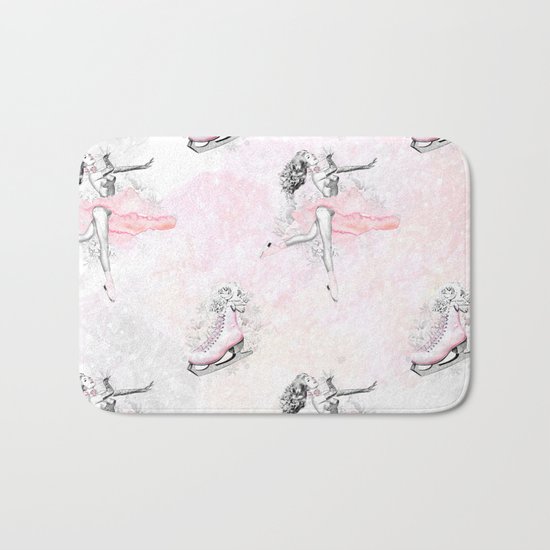 Figure Skating #6 Bath Mat