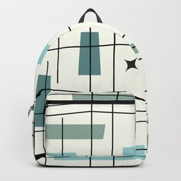 Mid Century Art Bauhaus Style Backpack