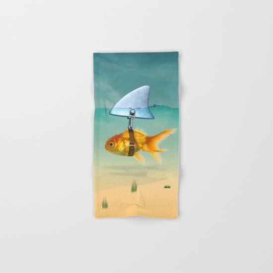 gold fish Hand & Bath Towel