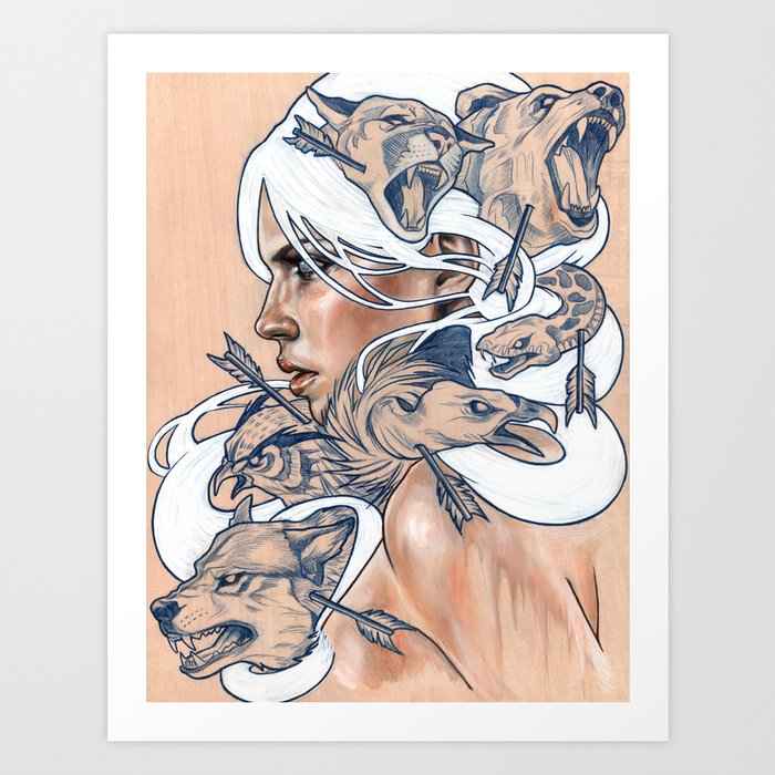 The Hunt Art Print