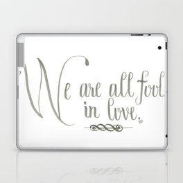 Fools In Love Laptop & iPad Skin