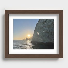 Cabo San Lucas beautiful ocean scape Recessed Framed Print