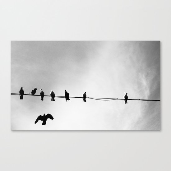 Wire Swapping Canvas Print