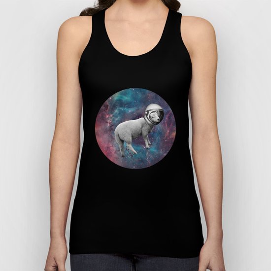 The Space Sheep 2.0 Unisex Tank Top