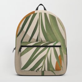 Abstract Art Tropical Leaves 47 Backpack