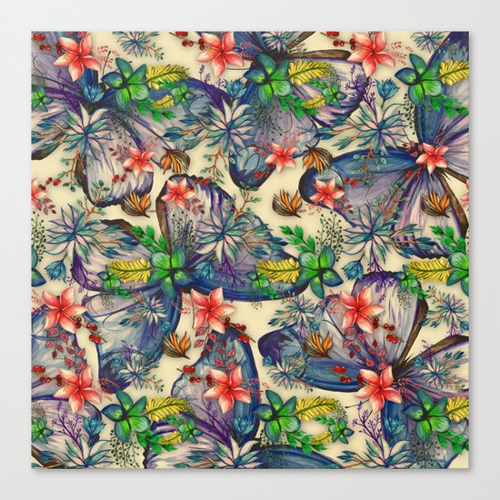 My Tropical Garden 10 Canvas Print