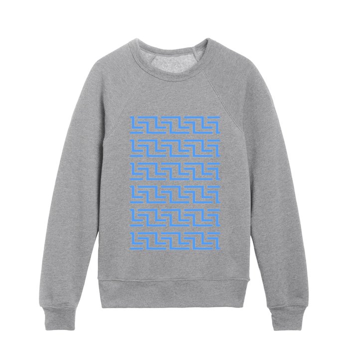 Antic pattern 17- pattern from a roman frieze Kids Crewneck