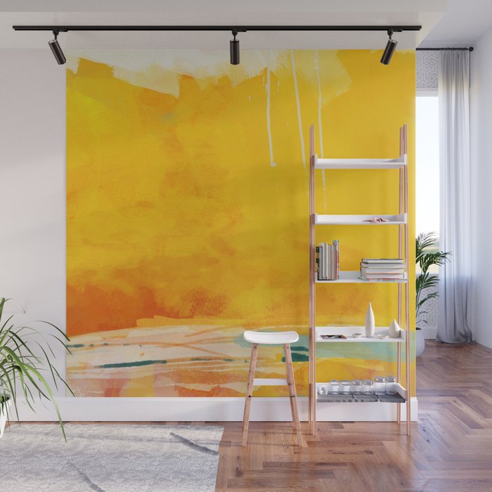 sunny landscape Wall Mural