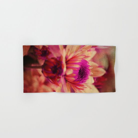 Vintage asters. Hand & Bath Towel