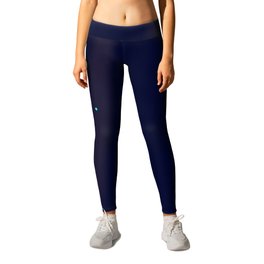 pale blue dot Leggings