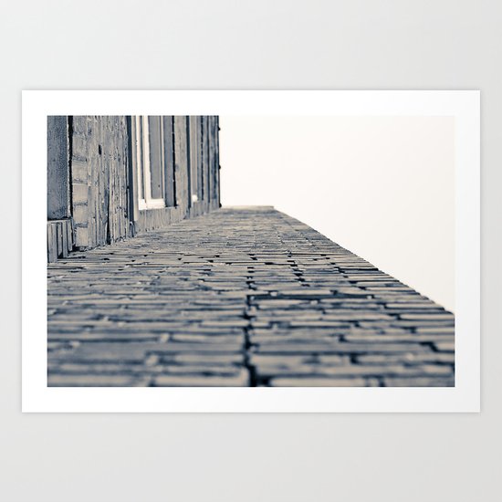 Cliffhanger Art Print
