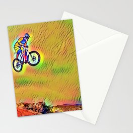 Bicycle Race Stationery Card