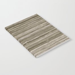 Light grey horizontal wood board Notebook
