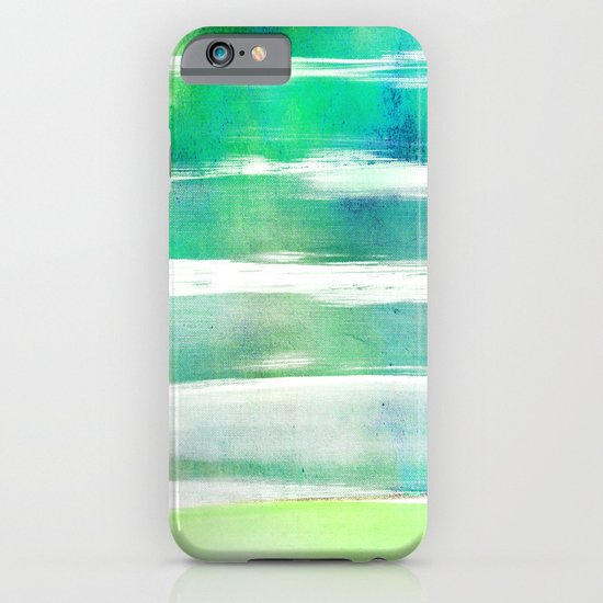 waves - turquoise iPhone & iPod Case