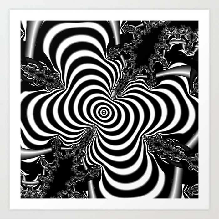Hypnotizing Art Print