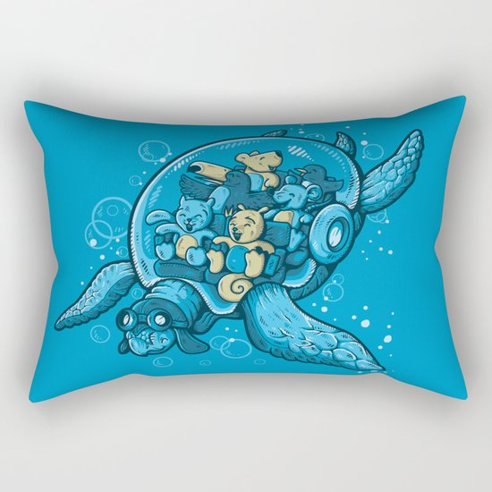 FLYING DEEP Rectangular Pillow
