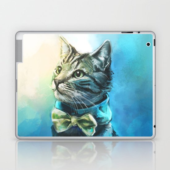 Handsome Cat Laptop & iPad Skin