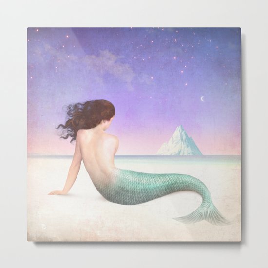 Stranded Metal Print