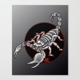 Scorpion in Scorpio  Canvas Print