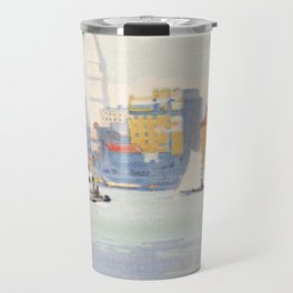 New York from the 34th Street Ferry (1914) Travel Mug