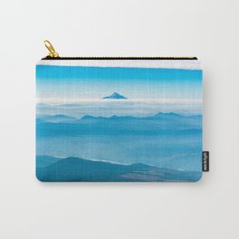 Mt. Jefferson from Mt. St. Helens Summit Washington Carry-All Pouch