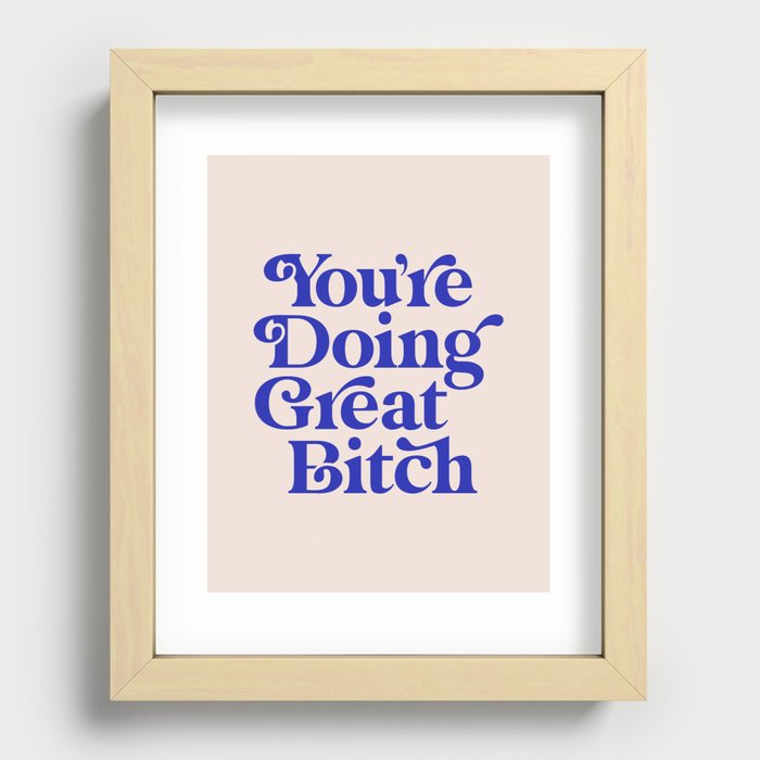 Recessed Framed Print