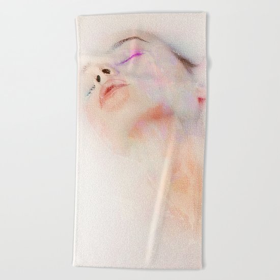 I dreamed of her again Beach Towel