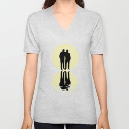 The Friend And The Moon Unisex V-Neck