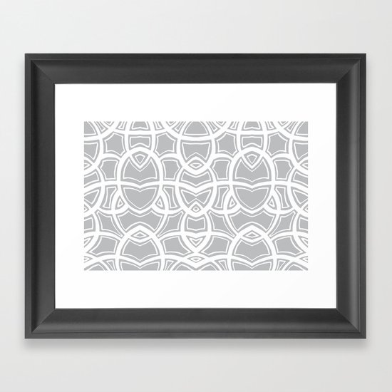 Web Framed Art Print