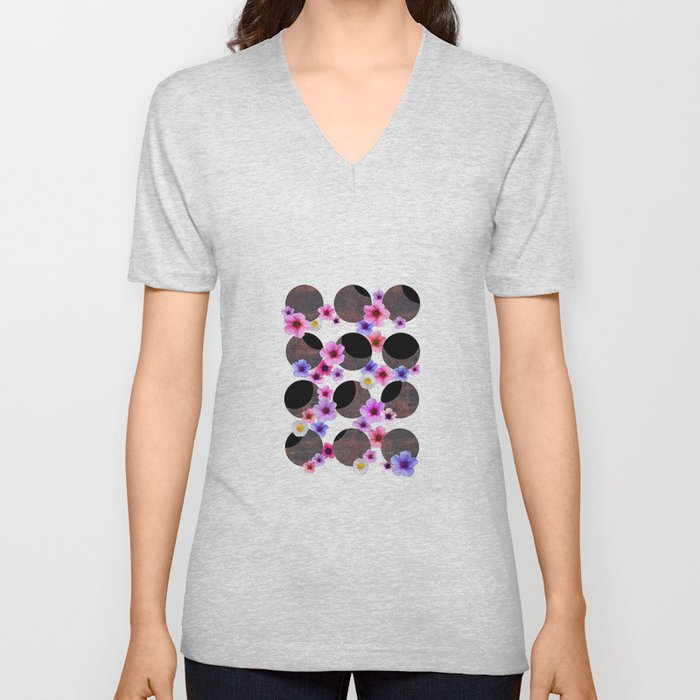 Spring Solar Eclipse 2015 V Neck T Shirt