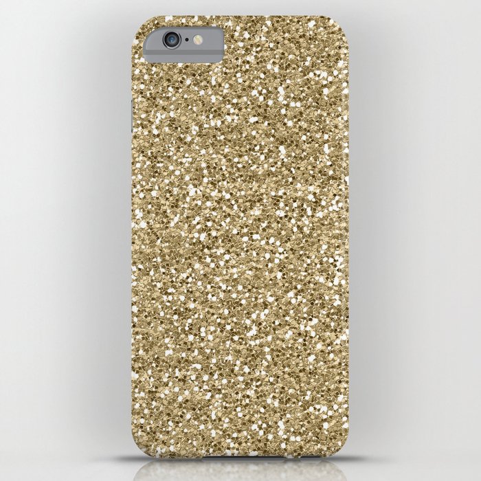 Glitter - Gold 1. iPhone Case