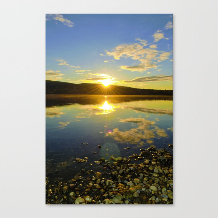 Here Comes the Sun Canvas Print