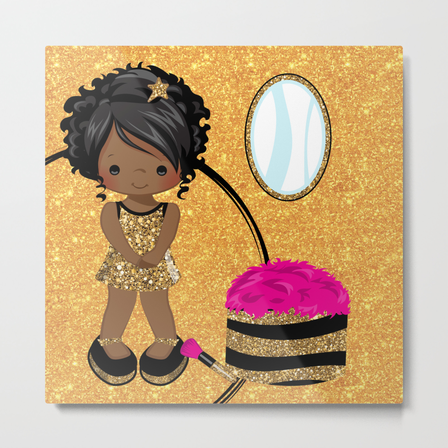 Cake afro black girl Afro Decorating