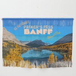 Larches in Banff Poster Wall Hanging