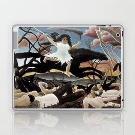 Henri Rousseau's War (La Guerre) Famous Painting Reproduction Laptop Skin