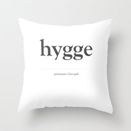 Hygge Throw Pillow