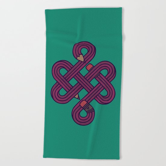 Endless Creativity Beach Towel