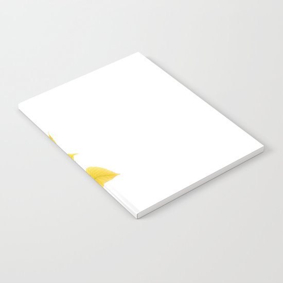 Yellow Leaves Notebook