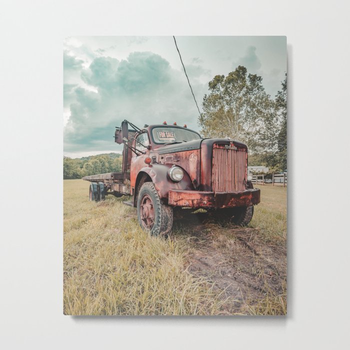 The Old Beast At Rest Metal Print