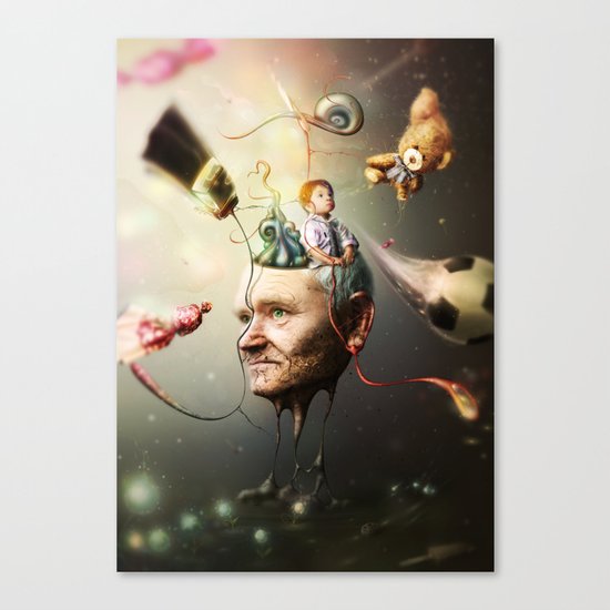 Mental Age Canvas Print