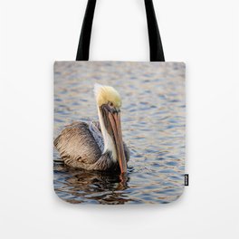 Pelican on the Bayou Tote Bag