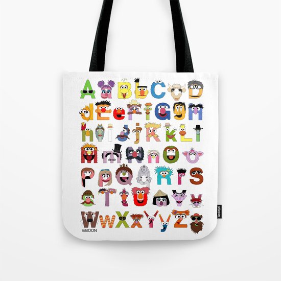 Sesame Street Alphabet Tote Bag